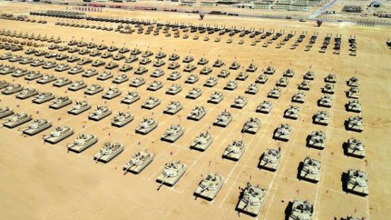 مصر تفتتح قاعدة عسكرية جديدة في الشمال