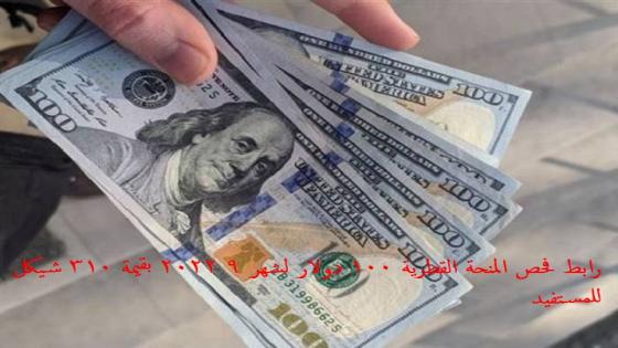 رابط فحص المنحة القطرية 100 دولار لشهر 9 2022 بقيمة 310 شيكل