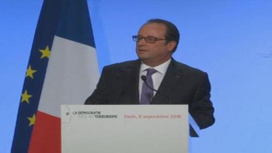 هولاند: معركة فرنسا مع الإرهاب طويلة وصعبة