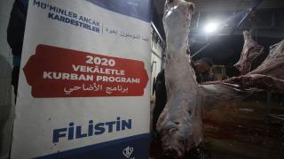 وزارة الأوقاف والشؤون الدينية بغزة تبدأ توزيع لحوم الأضاحي على نحو 4500 أسرة في القطاع