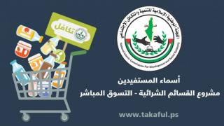 الان:وقبل الجميع تم تفعيل رابط فحص أسماء المستفيدين ٣٢ ألف من القسيمة شرائية شهر الخير من تكافل الفحص فقط برقم الهوية