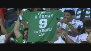 عمر السومة.. والهدف رقم 100.. لقطة ختام