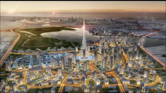 معلومات مثيرة عن برج دبي الجديد الأطول بالعالم