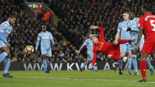 ليفربول يضرب شباك ستوك سيتي برباعية