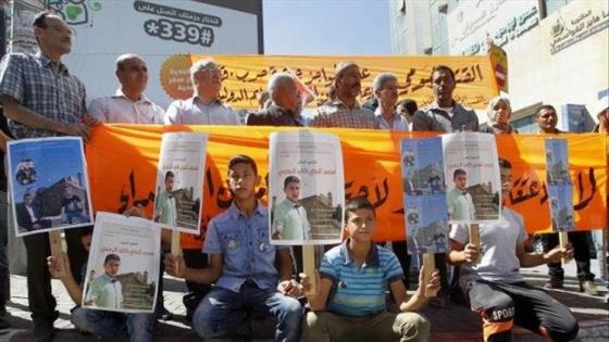 وقفة احتجاجية في الخليل للمطالبة باسترداد جثامين فلسطينيين تحتجزها إسرائيل