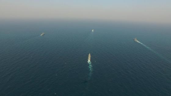 القوات البحرية السعودية تواصل مناورات “درع الخليج-1” في بحر عمان