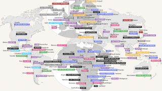 أكثر ما يميز 38 بلدا في أنحاء العالم