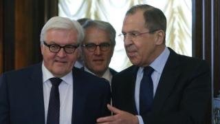 مباحثات طويلة وجدية بين لافروف وشتاينماير حول حلب