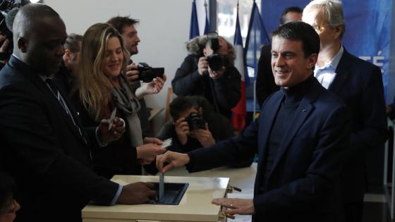تقدم هامون وفالس في انتخابات اليسار الفرنسي