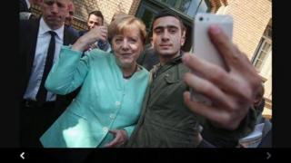 فيسبوك يكسب قضية سيلفي لاجئ سوري مع ميركل