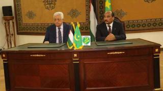 عباس من موريتانيا: فرنسا مصممة على مؤتمر السلام