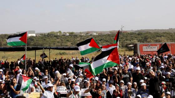 مسيرة فلسطينية داخل إسرائيل تطالب بحق العودة