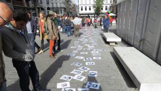 إيرانيون يتظاهرون في بروكسل ضد القمع والإعدامات