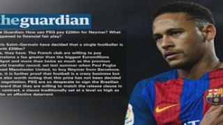 لاعب الكرة نيمار يقلب طاولة الإعلام الغربي على قطر