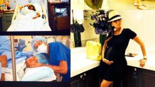 في عيد ميلاد توأم عز.. زينة تنشر صور حملها وولادتها