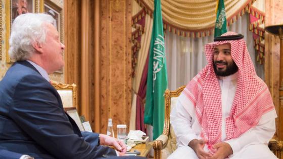 محمد بن سلمان ورئيس جنرال إلكتريك يبحثان تطوير الشراكة