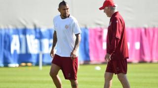 أنشيلوتي يصب جام غضبه على تشيلي بسبب فيدال