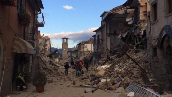 زلزال بقوة 5.4 درجة يضرب وسط إيطاليا