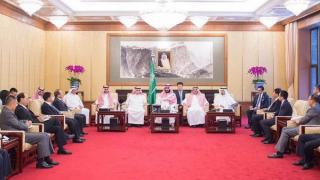 محمد بن سلمان يلتقي مجموعة من مسؤولي الشركات الصينية