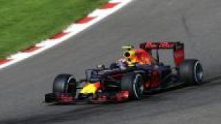 ماكس فرستابن سائق رد بول اثناء تجارب سباق بلجيكا ضمن بطولة العالم لفورمولا 1 يوم 27 أغسطس اب 2016. تصوير: ايف هيرمان - رويترز.